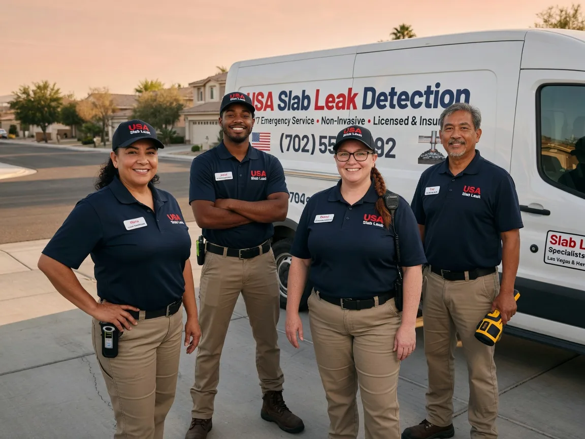 Slab Leak Repair company in Hanover, IL